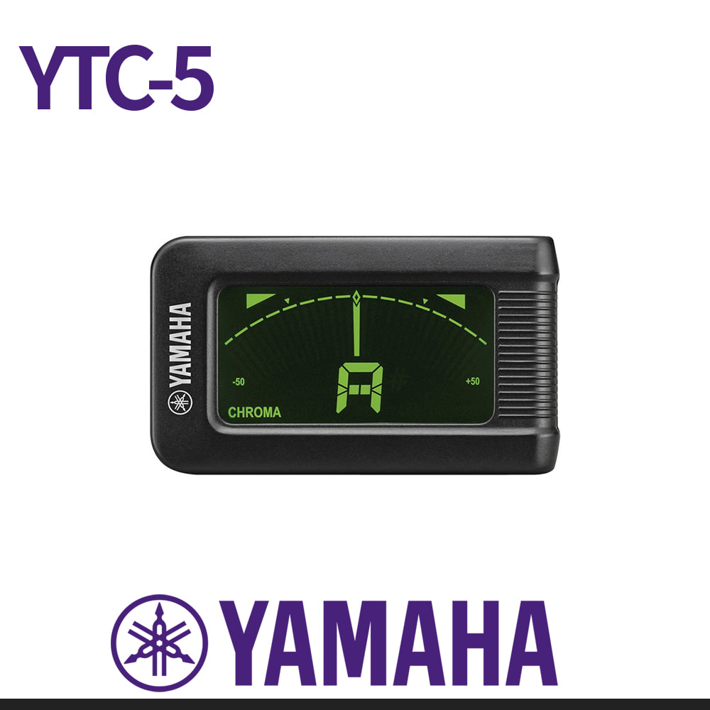 야마하: 기타 및 베이스용 클립 튜너 YTC5