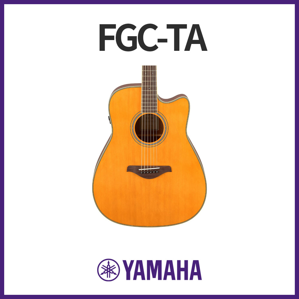 야마하: 트랜스 어쿠스틱기타 FGC-TA