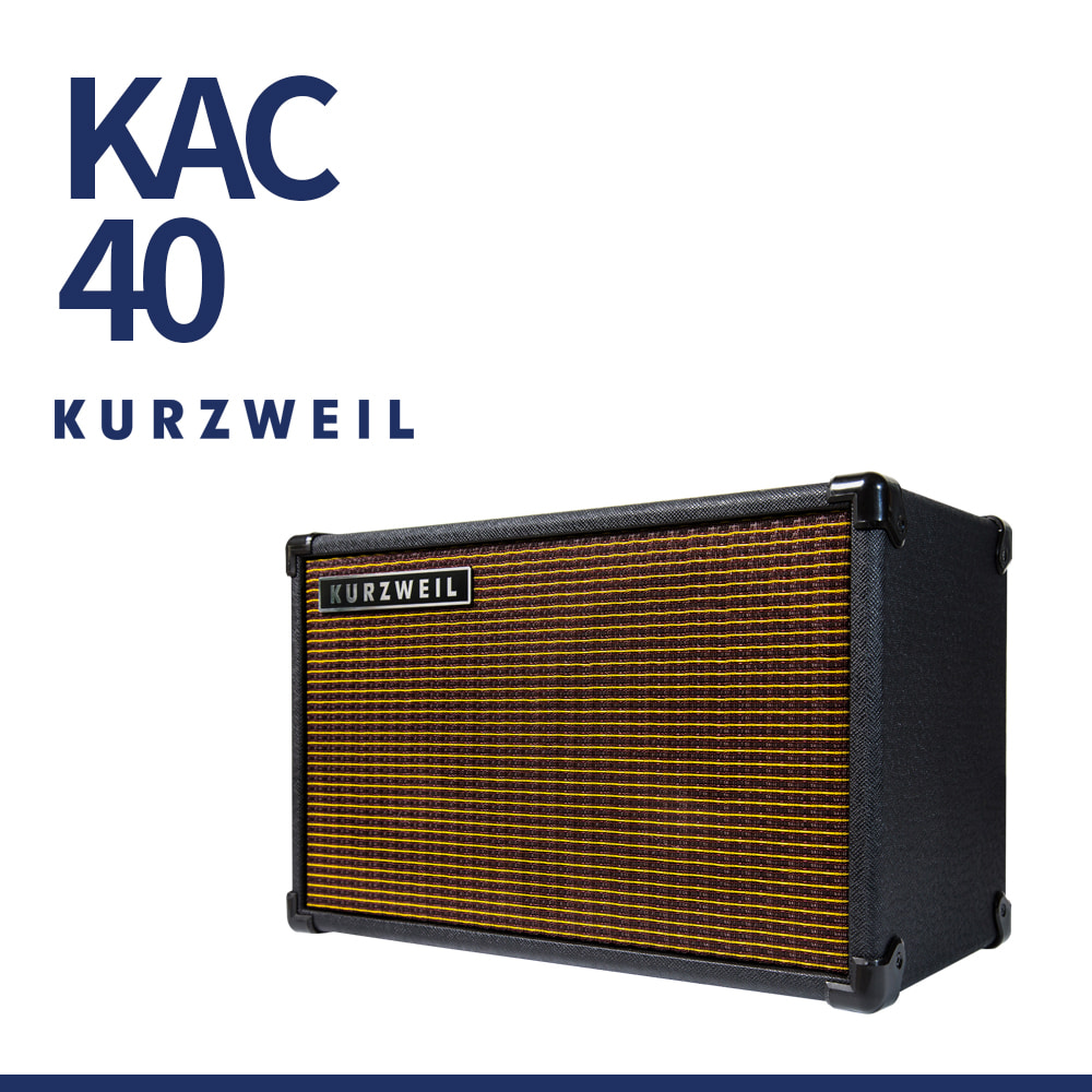 커즈와일: 어쿠스틱 기타 앰프 충전식 KAC40