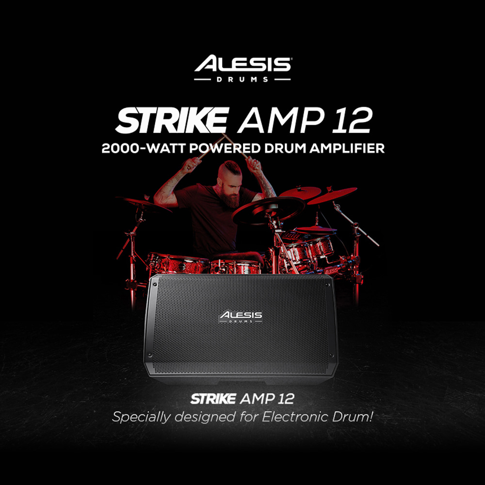 알레시스 전자드럼 앰프 Strike AMP 12